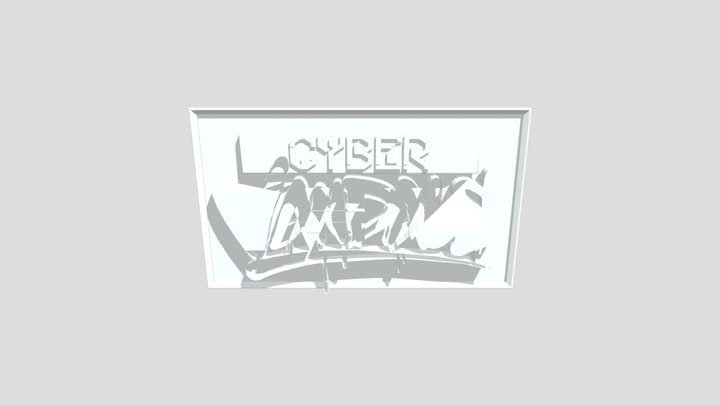 Cyber Vandal Official Logo 3D Model
