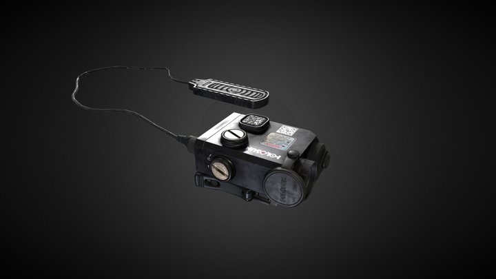 Holosun LS321G Dual Laser Sight 3D Model