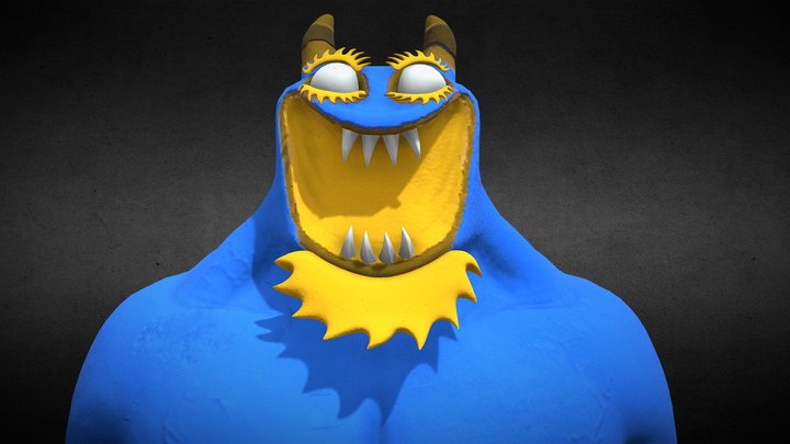 Hellish Flumbo - Garten of Banban 8: Anti Devil 3D Model