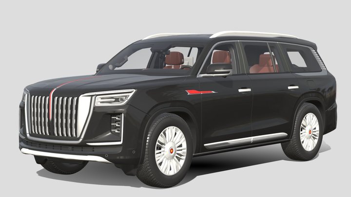 2022 Hongqi LS7 Guoyao – Modello 3D gratuito STL