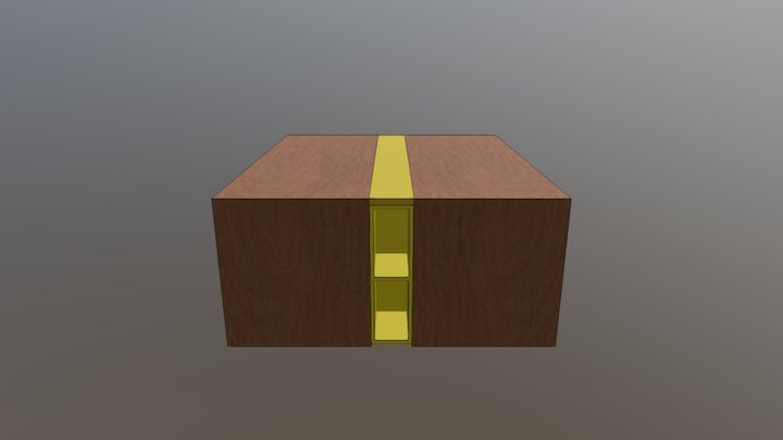 Partner Desk 3D Model
