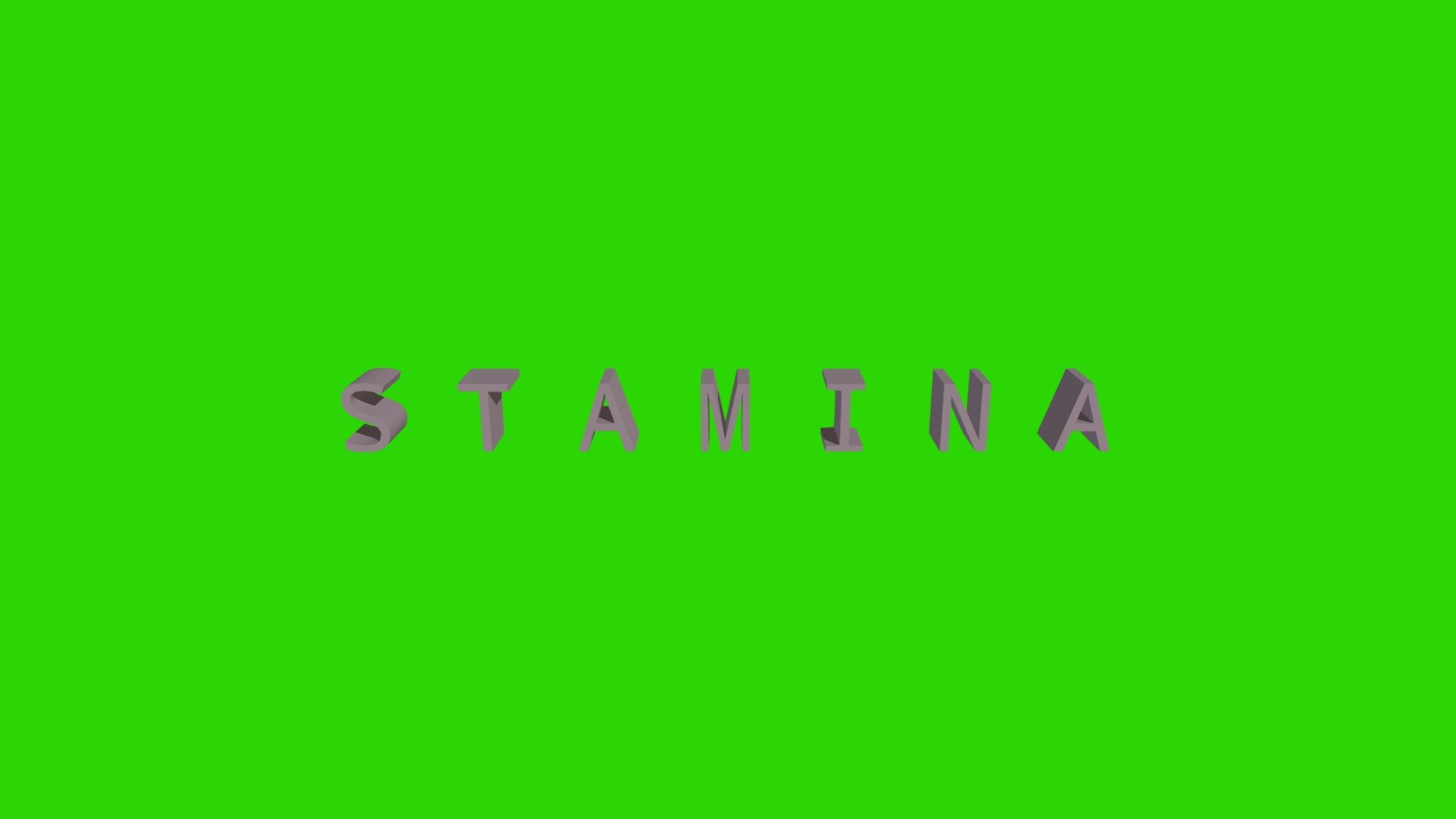 Stamina Title