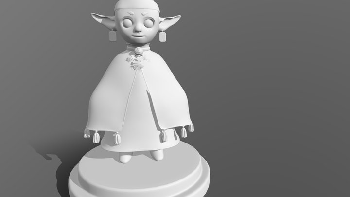 Little Elf (WIP) 3D Model