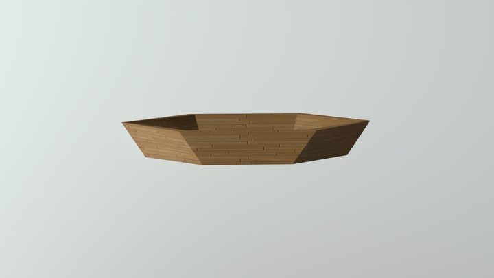 Barque 3D Model