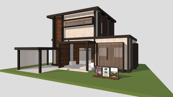 SMALL HOUSE 3D Model