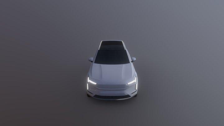2022 Volvo EX90 3D Model