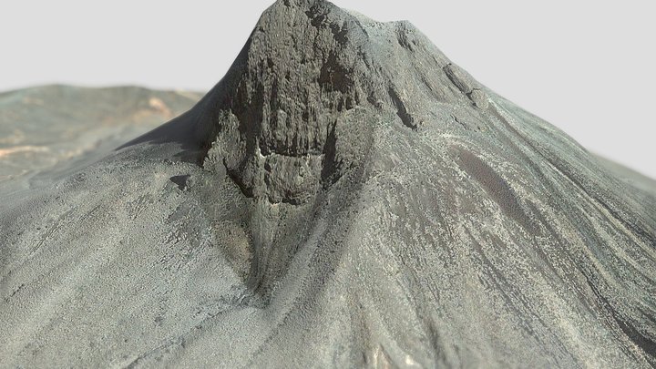 Hopi Buttes Volcano - Bidahochi Basin, Arizona 3D Model