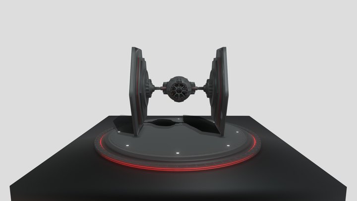 Tie Fighter 3D Model
