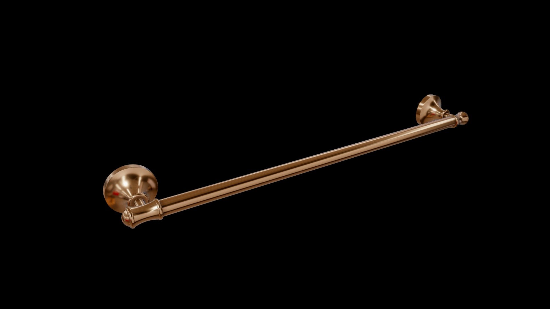 Toalheiro Simples St. Claire - B06001RG — Sketchfab embed 3D viewer