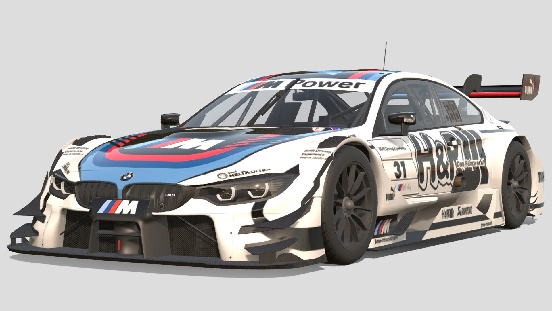 2017 BMW M4 DTM - Download Free 3D model by OUTPISTON (@outpiston