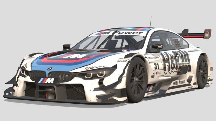 2017 BMW M4 DTM – Modello 3D gratuito STL