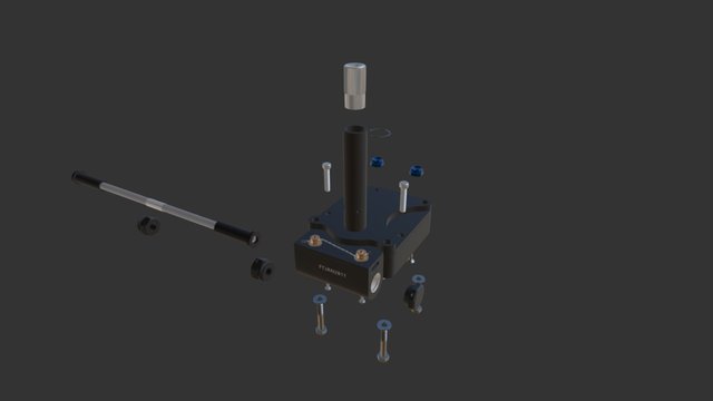 Windshield Wiper Co Exploded 3D Model