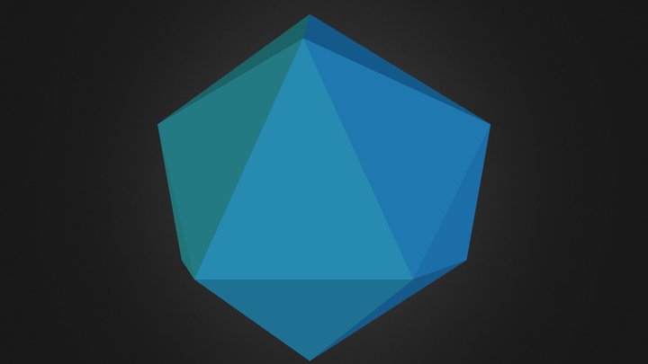 Iscahedron 3D Model