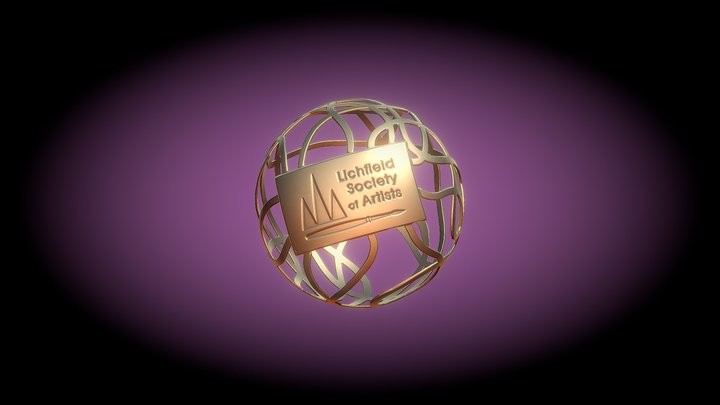 Lichfield Art Society Bauble 3D Model