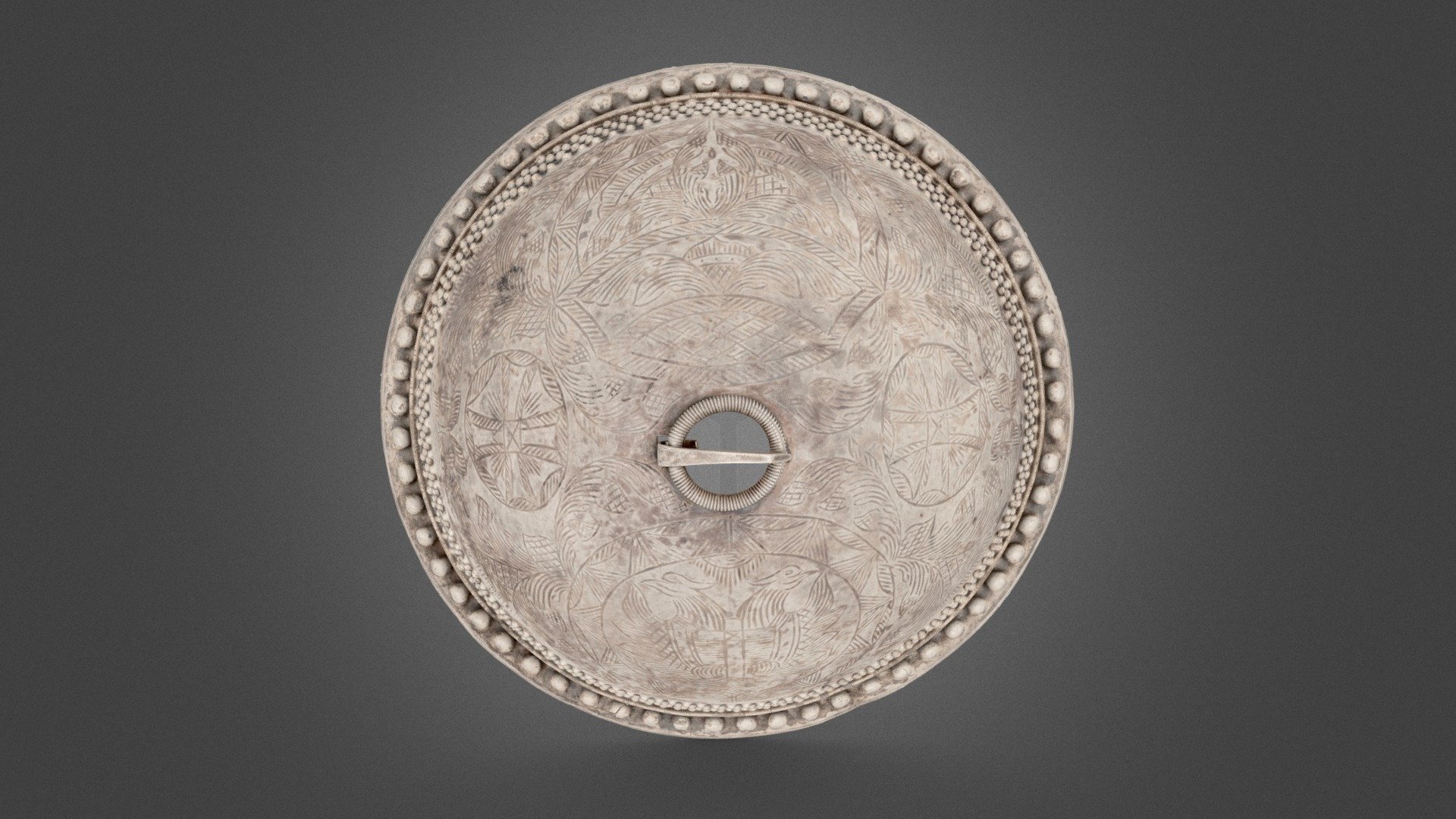 Kupurasolki, Conic silver brooch (SU5838:18)