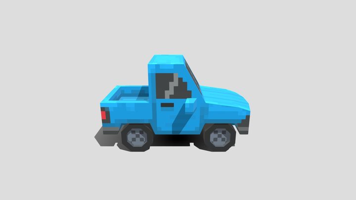 Truck from BB tutorial 3D Model