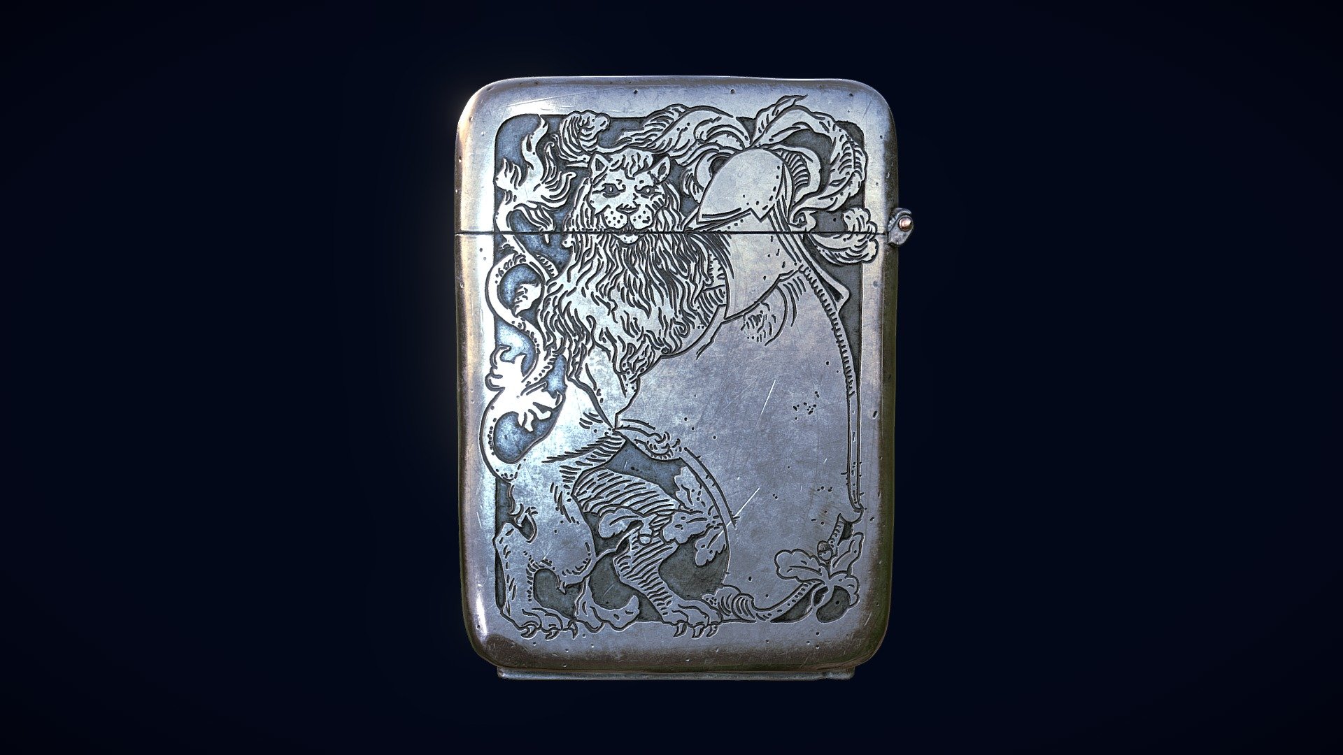 Lion Lighter 3D model by mattruszala [1f6f623] Sketchfab
