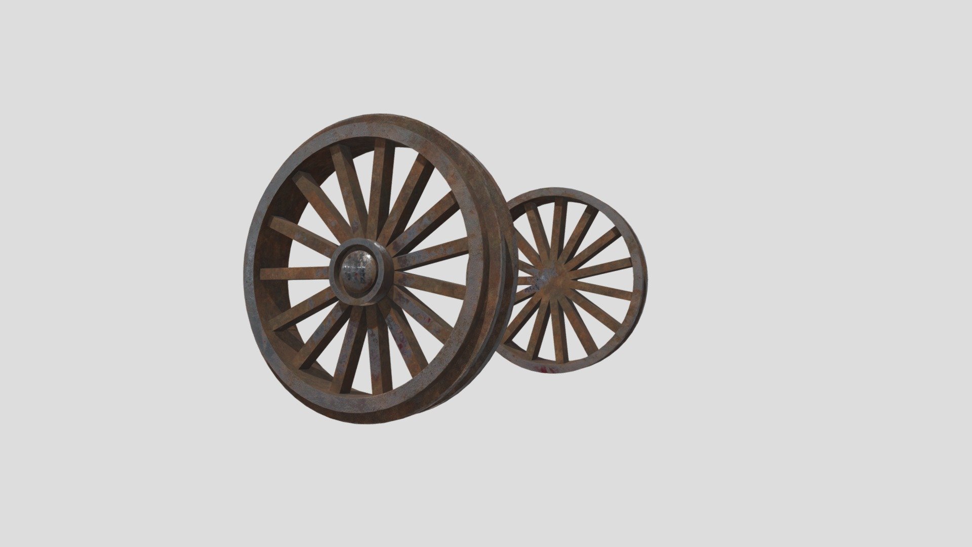 Second wheels for rusty train Download Free 3D model by scook182