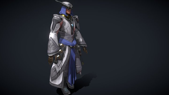 Keeper of Knowledge suit, Skyforge 3D Model