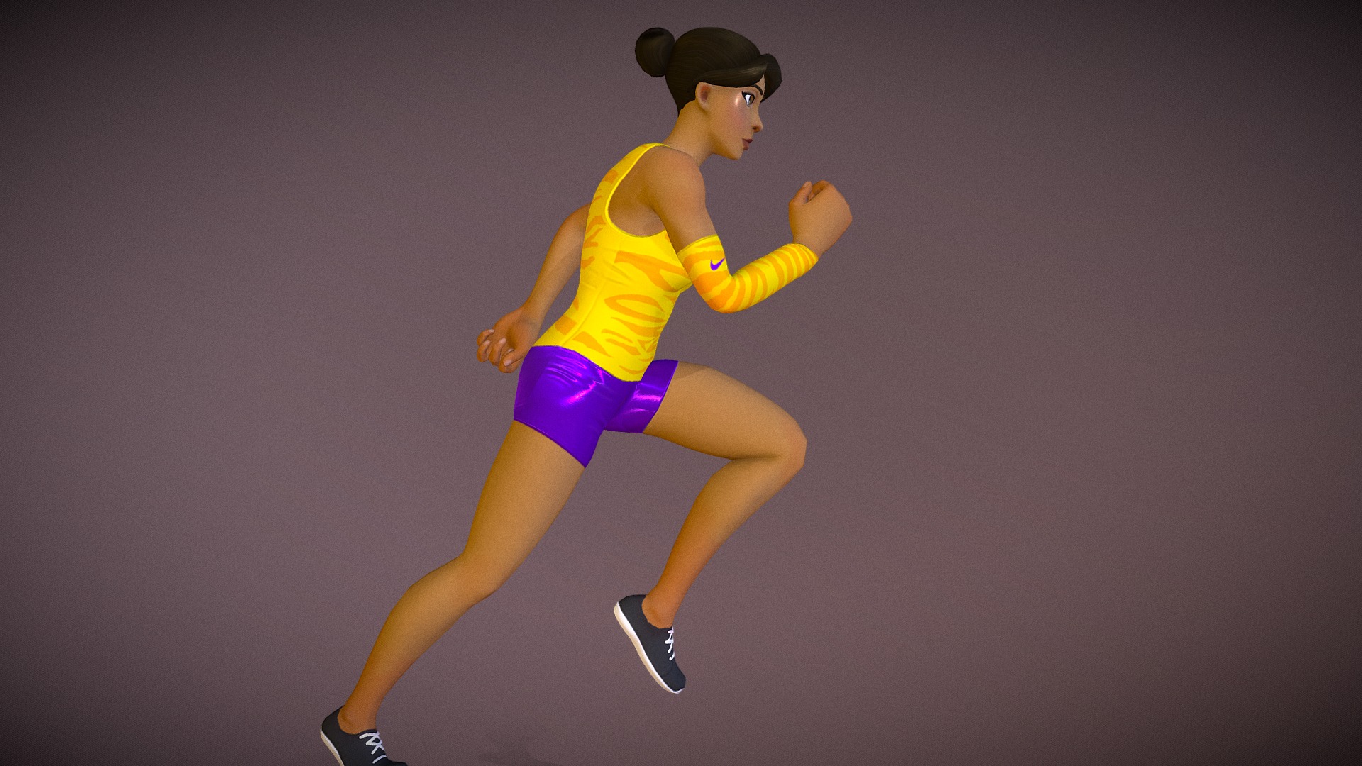 Lsu Model Animated - 3d Model By Alison Burkley (@alisonburkley 