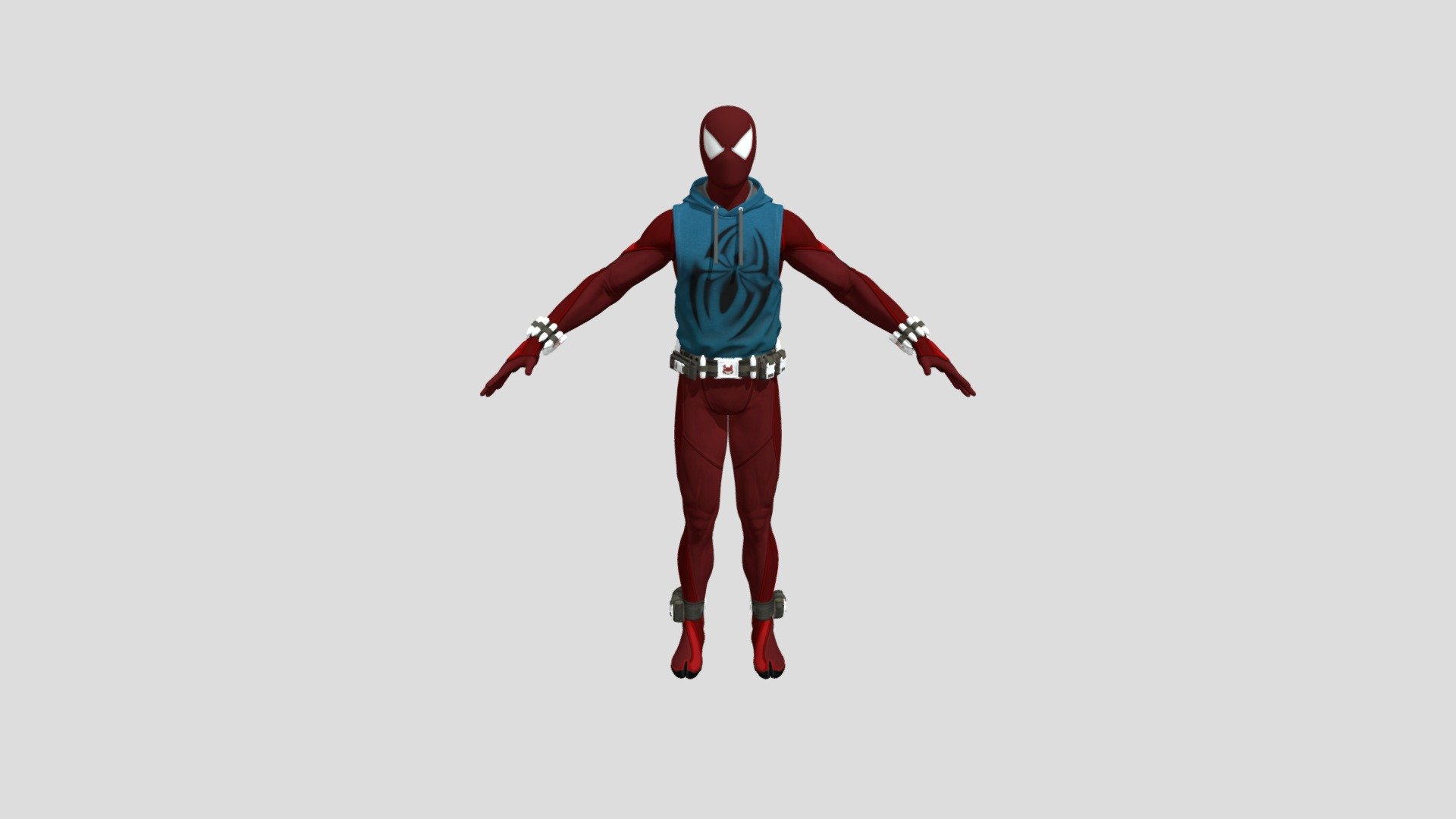 Spiderman Araña Escarlata - 3D model by gabrieel22 (@gabrieel22) [1f7189d]