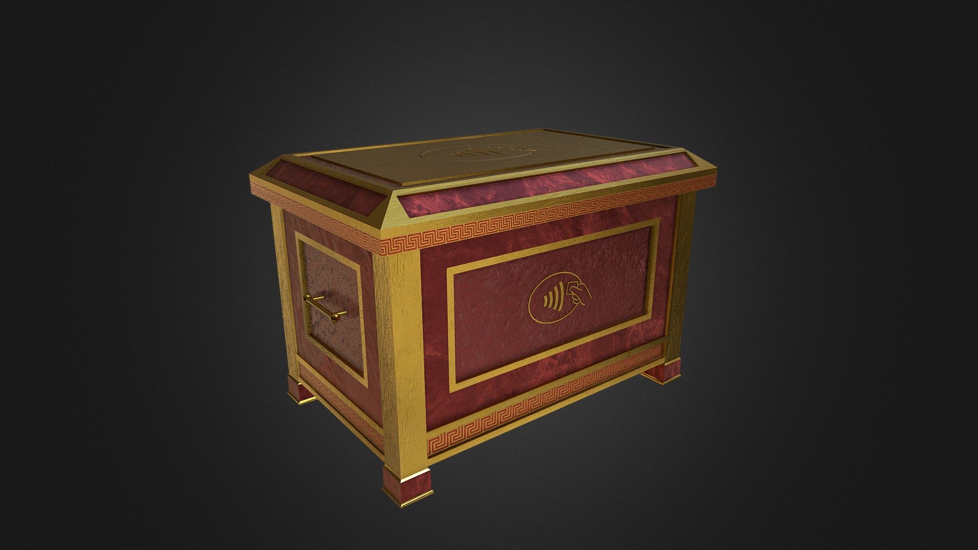 Loot Box - Closed - 3D model by Daniel Wilson (@rowdy92) [1f719fa ...