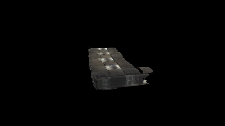 Cisterna Poniente Casa de l'Aigua Trinitat Nova 3D Model