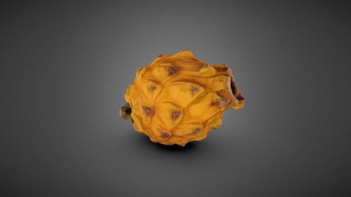 Fruit Pitaya photogrammetry 3D Model