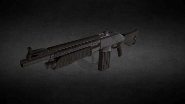Two:31 Shotgun 3D Model