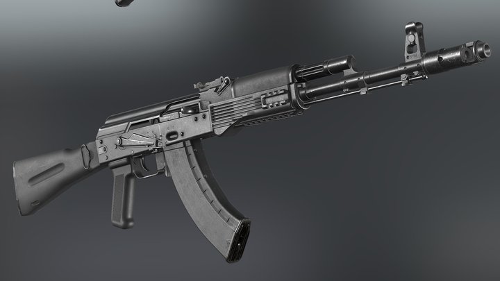 AK-103 (6П45) 3D Model
