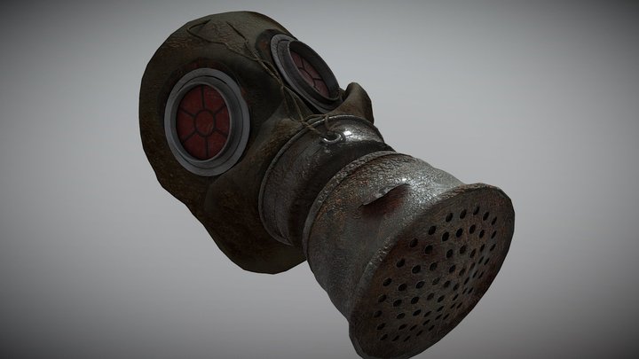 Gasmask 3D Model