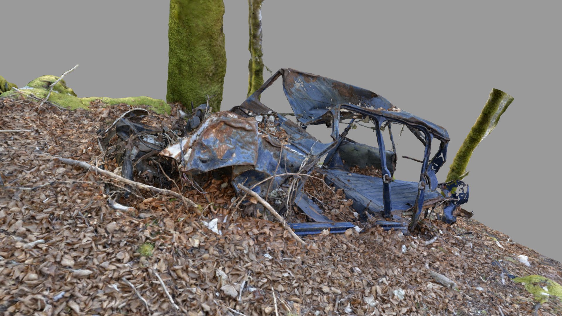 carcasse de voiture