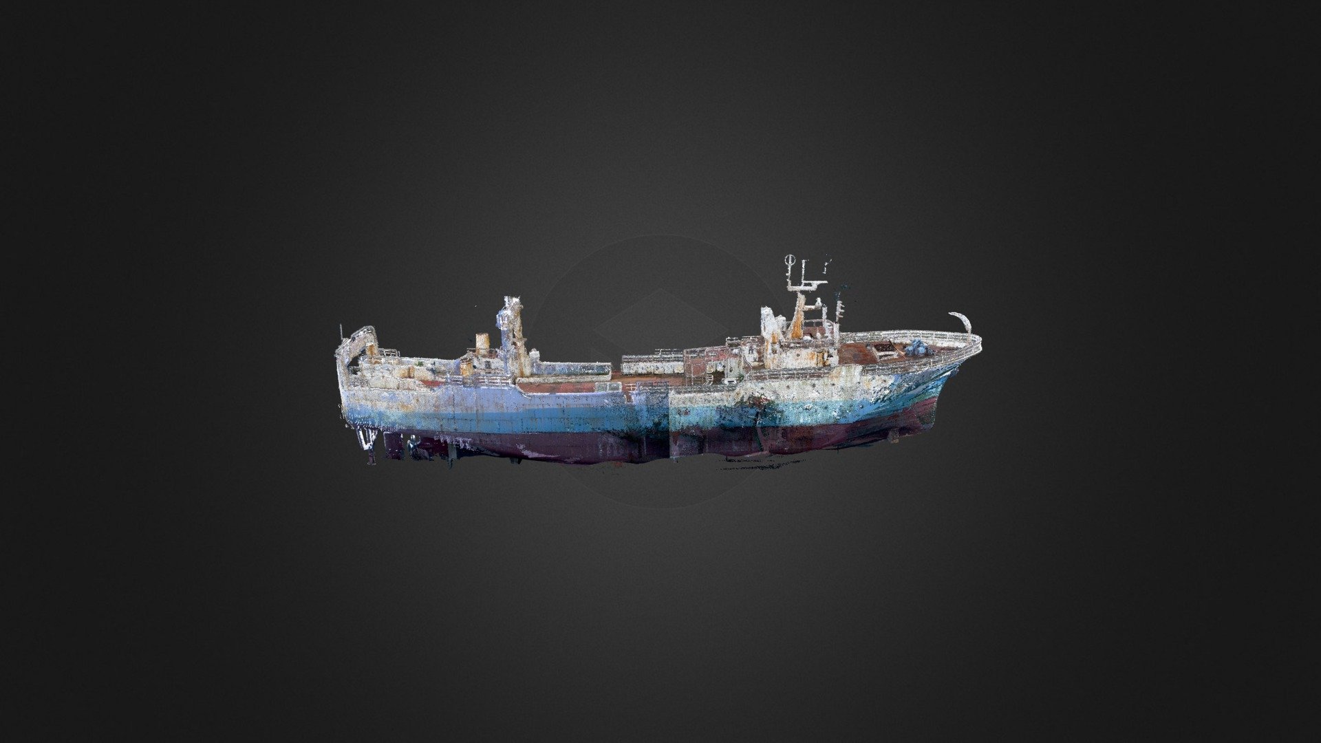 3D Digital Archive_HAI-KUNG Research Ship