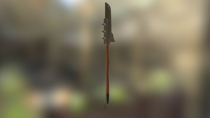 Skaven Spear Test 3D Model