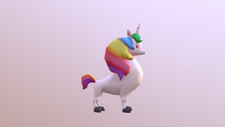 Unicorn 3D Model