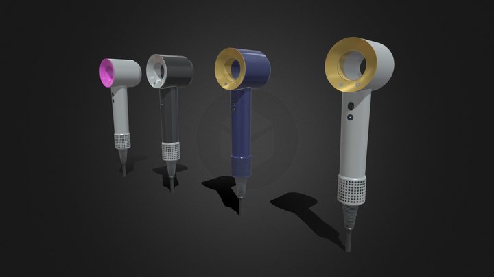 Dyson Supersonic™ Professional – Free 3D Model STL