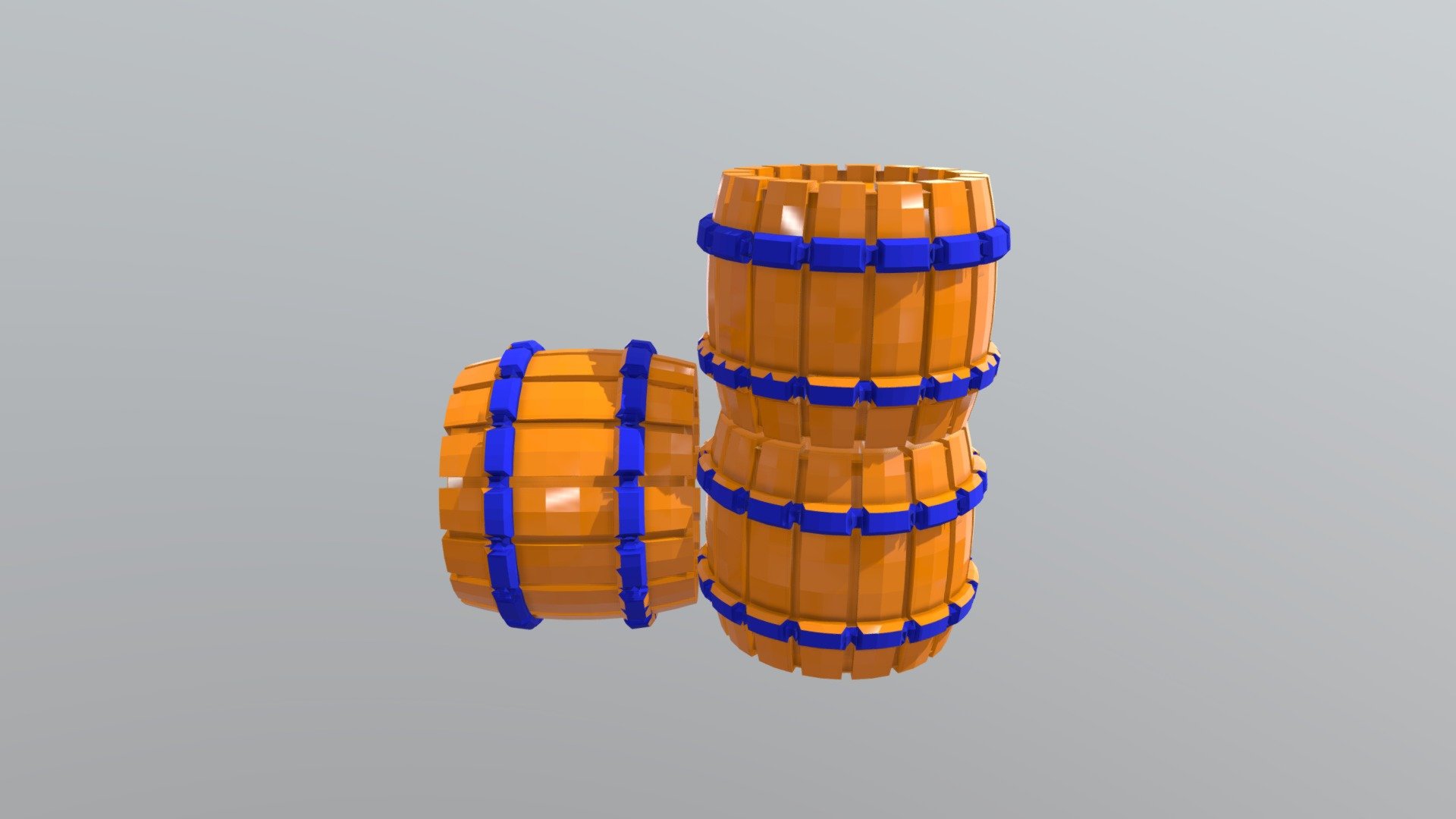Barrel - 3D model by Kaushal01- [1f7894d] - Sketchfab