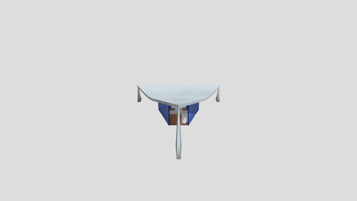 Igrejinha da 307/308 Sul - Brasília 3D Model