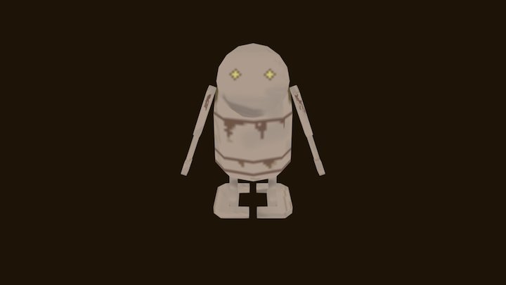 Nier: Automata - Small Stubby 3D Model