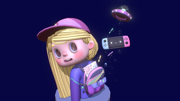 Oh! an Alien thief!!!  - DTIYS  Giovanni Rochat 3D Model