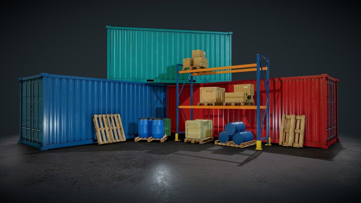 Cargoes 3D Model