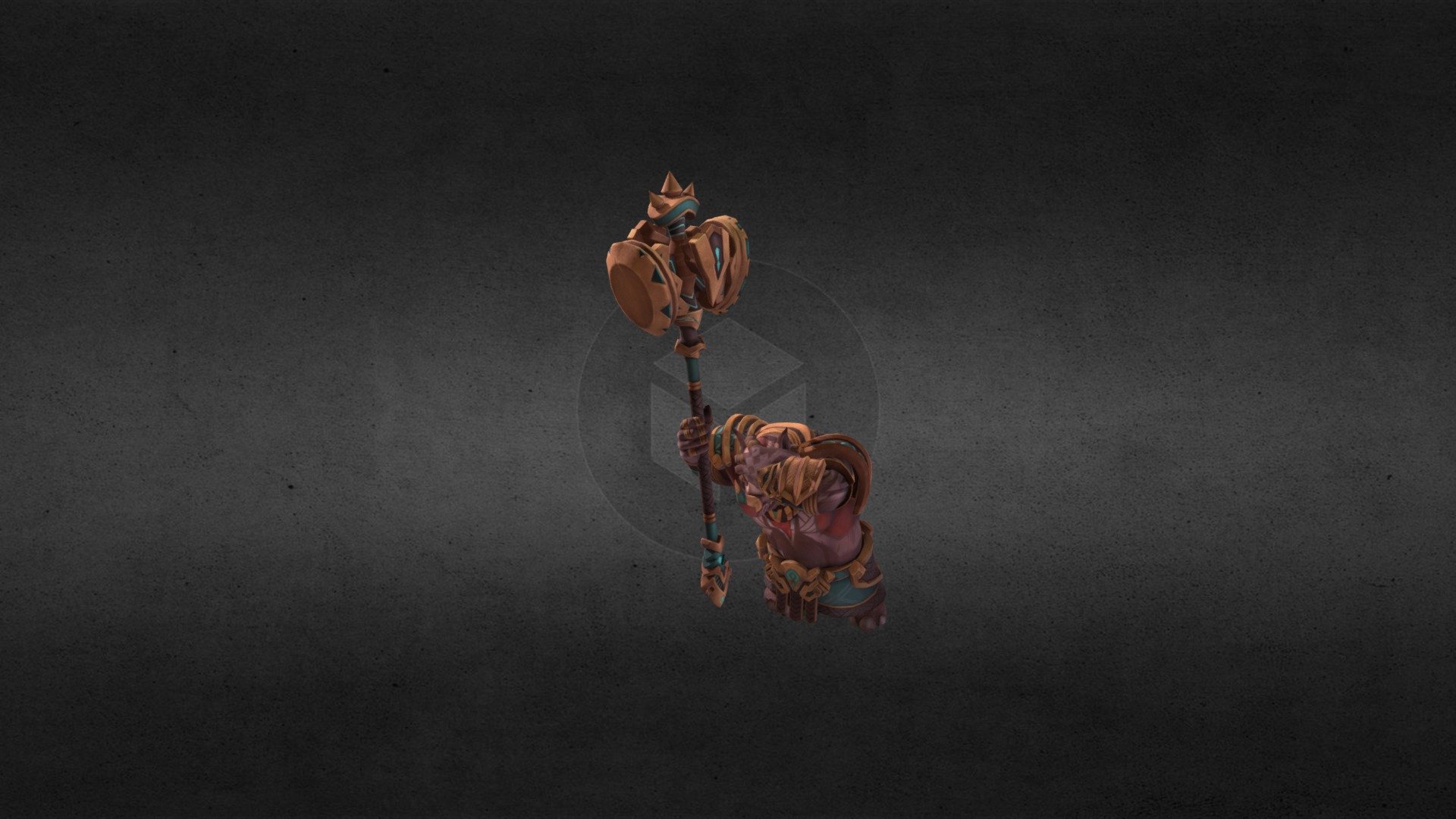 AS GOD Kumbhakarna Skin5 Overrides 3D model by smitedatamining
