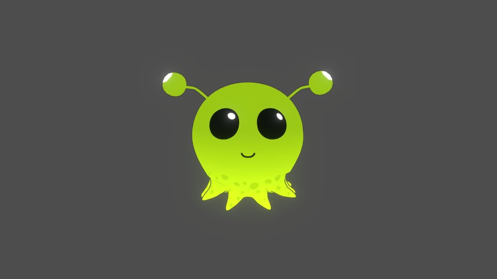 Baby cute alien