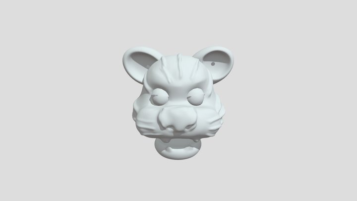 Tiger Freddy 3D Model