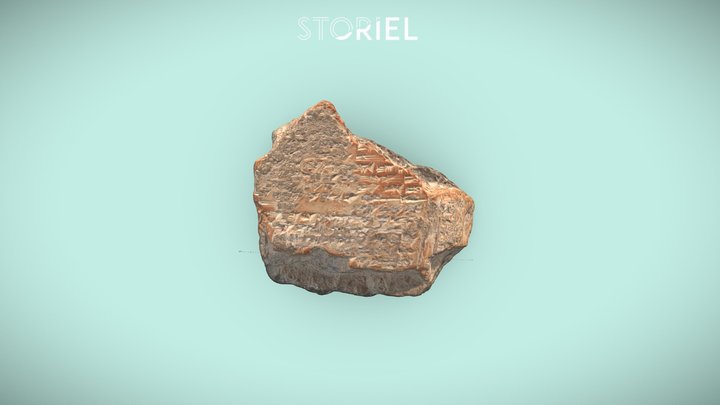 Tabled cuneiform, Irac / Cuneiform tablet, Iraq 3D Model