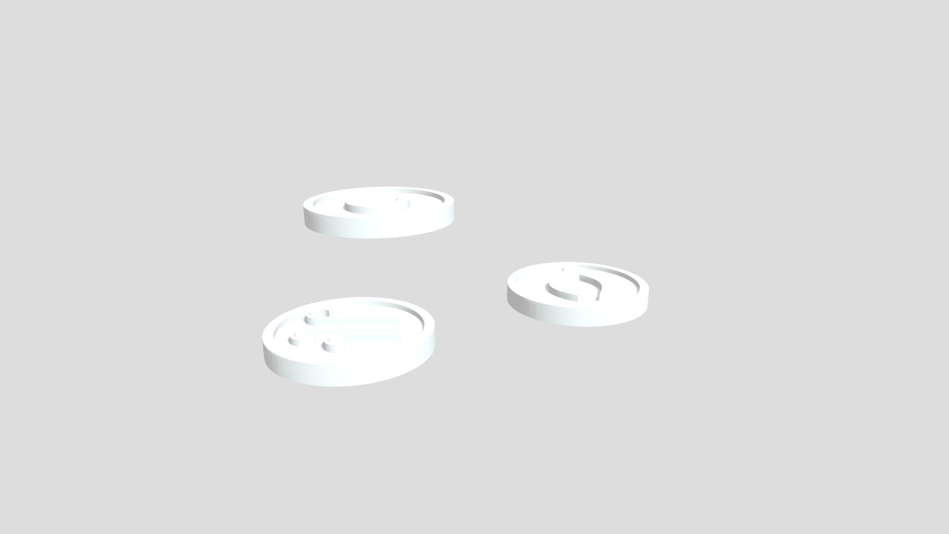 Coins - 3D model by DaveIsMe123 [1f7dbe5] - Sketchfab
