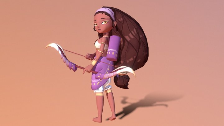 Honey // Amity Arena Style 3D Model