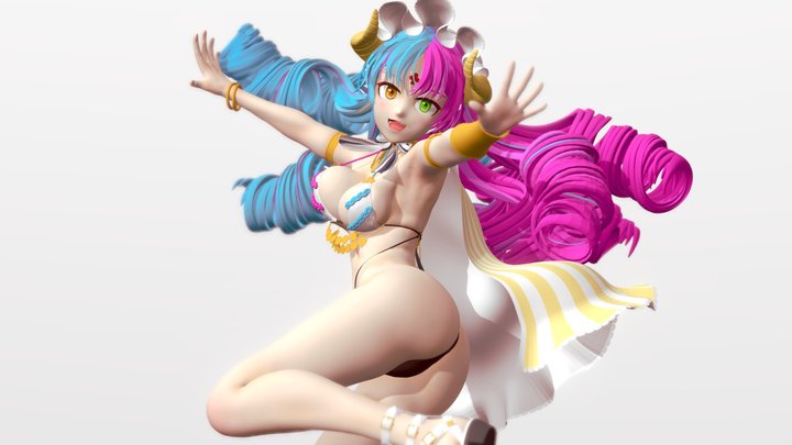 Alexander the Great 水着アレキサンダー  (Eiyu-Senki WW) 3D Model