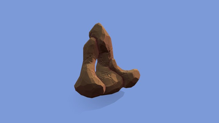 kitRock_01 3D Model