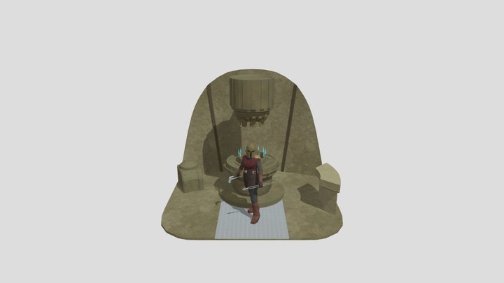 The Blacksmith's Forge Diorama - Alan Herrera 3D Model